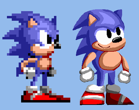 Pixilart - Sonic 1 sprites pt1 by Bubb13