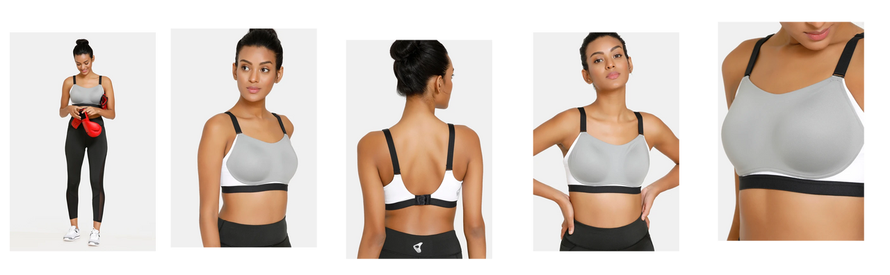 Zelocity high impact sports bra hotsell