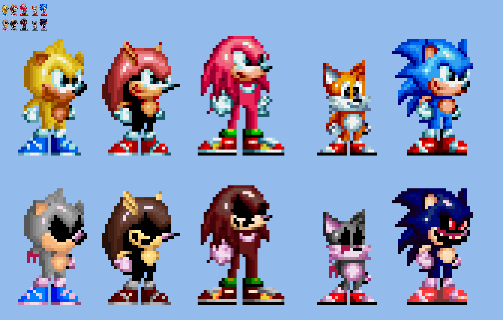 10x Sonic Mania Plus Origins, But Its Only The Cha by Abbysek on