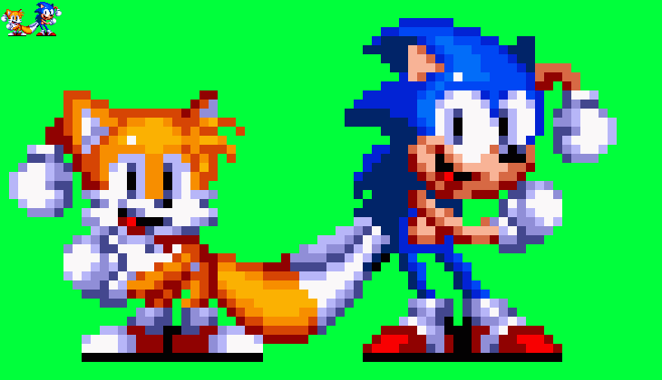 10x Sprite - Now it's Sonic Mania 2 as Sonic 2 Man by Abbysek on DeviantArt