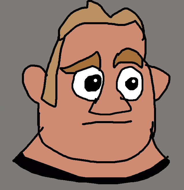 Mr. Incredible New Scared Face by Abbysek on DeviantArt