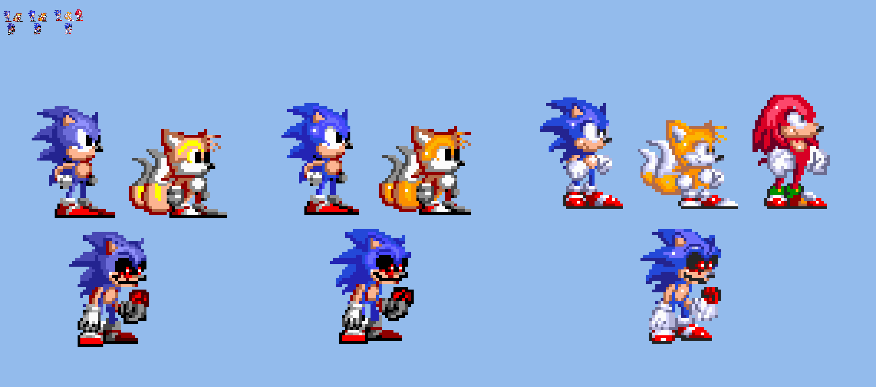 Sprites on Sonic-Animation - DeviantArt