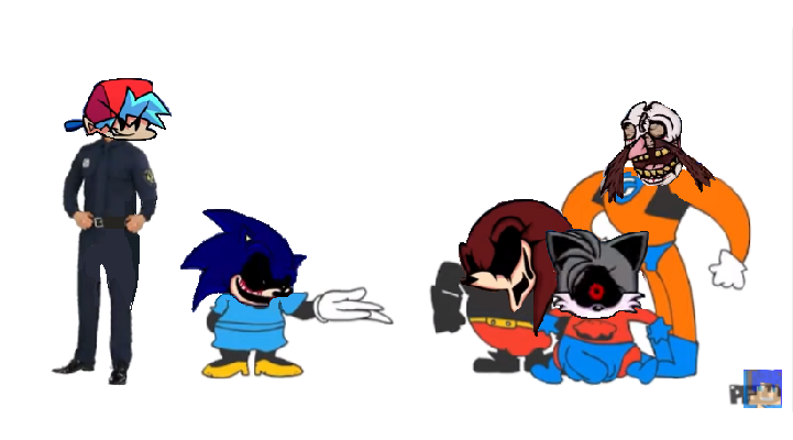 Tails.exe and Knuckles.exe (Mod Gen Version) by Exclipsy on DeviantArt