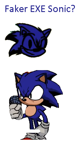 Pixilart - pibby faker sonic by Amoogus-sus