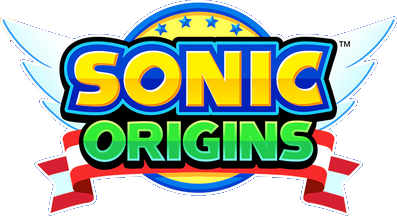 A PNG of the Sonic Origins logo on the JP website. Now, with Sonic being  part of the image instead of being an entirely separate image. (Made by me,  enhanced with photoshop