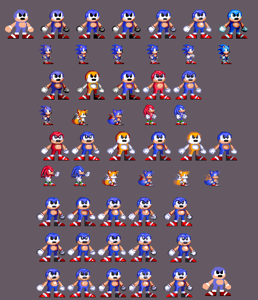 Pixilart - fnf sonic sprites update by datsonicboy