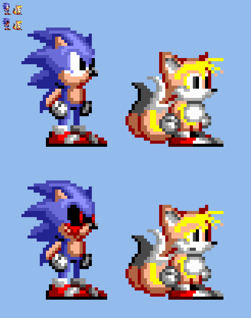 Tails Exe Sprite Sheet by sonicexe935 on DeviantArt