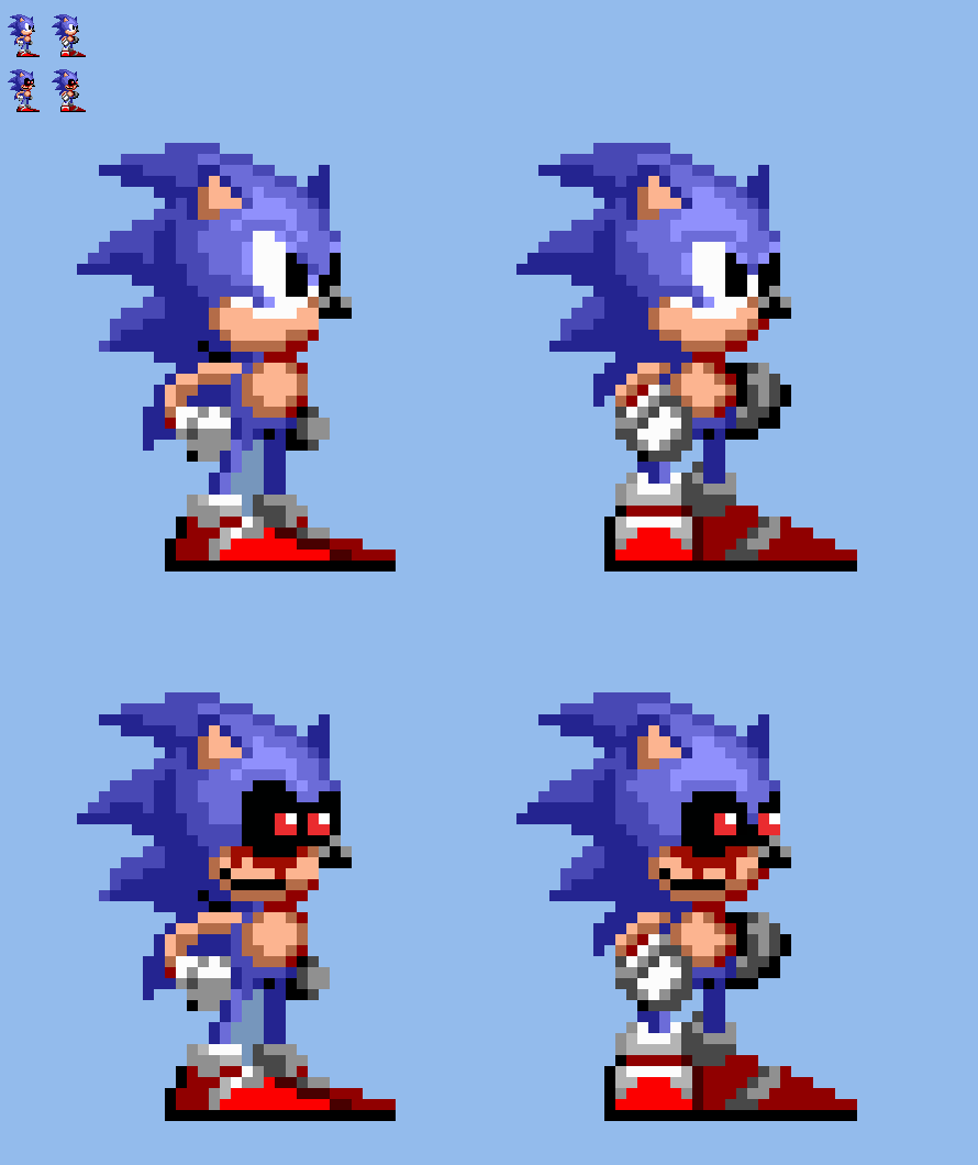 2D Sonic.EXE Idle Pose by SonicOnBox on DeviantArt