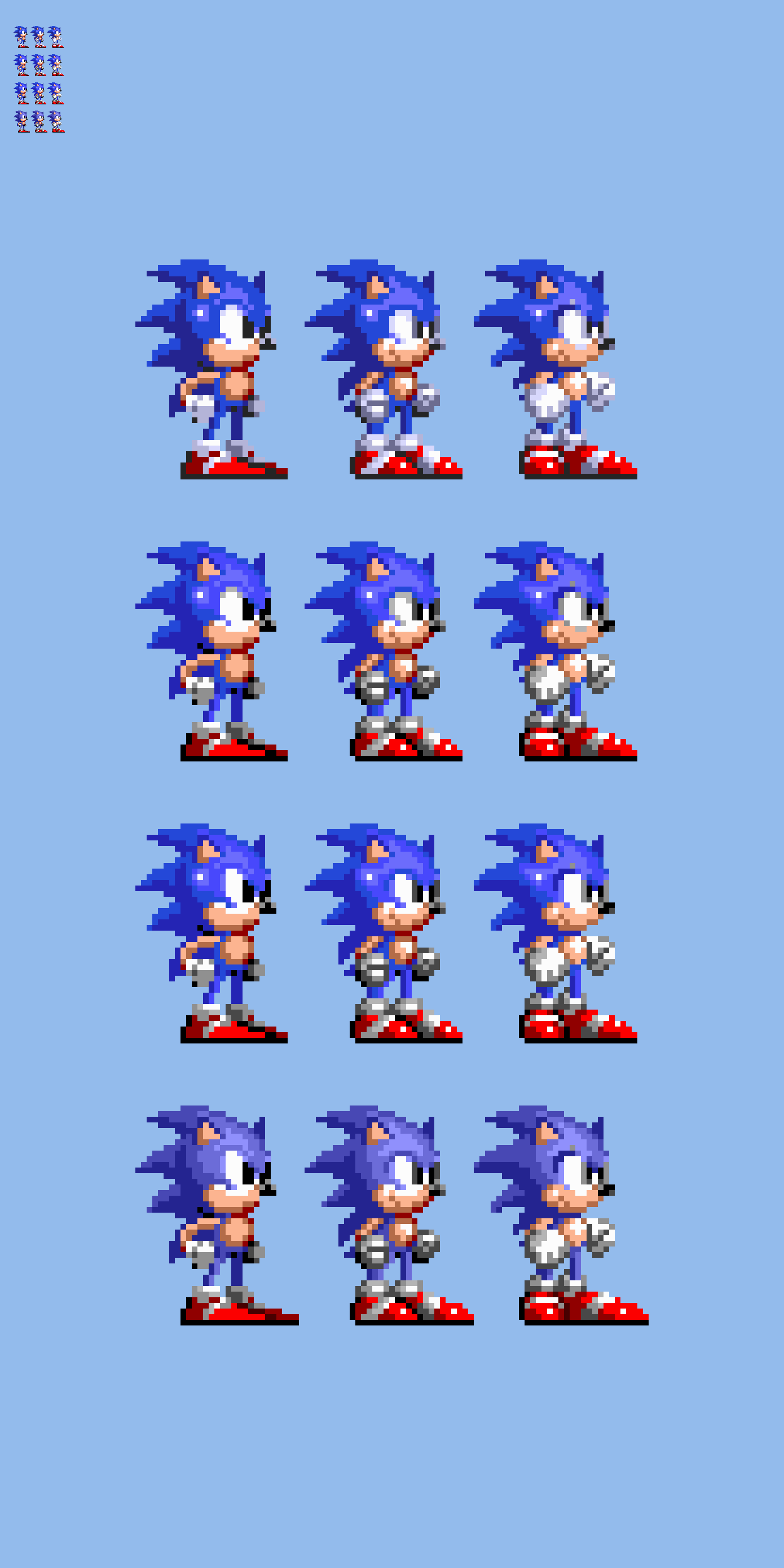Sonic The Hedgehog - SMS Style Edition (Sprites) by SupaStarFox on  DeviantArt