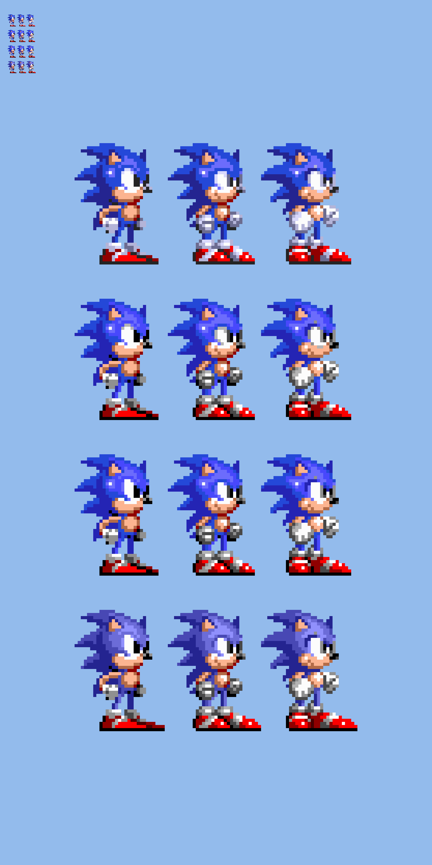 Sonic 2 - Updated Sprite by LiamTheYoshi on DeviantArt