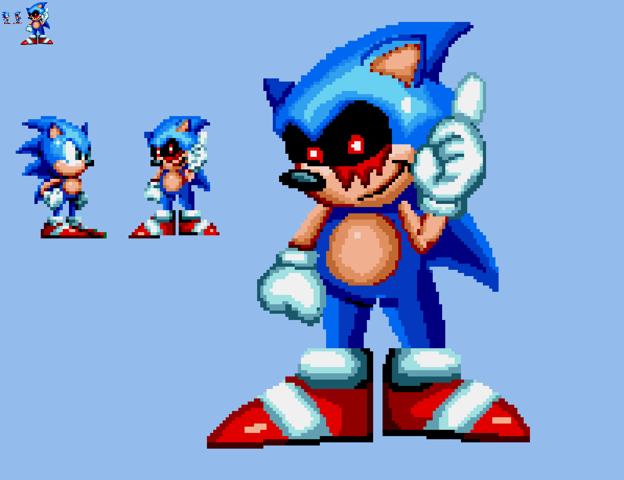 Pixilart - Sonic Mania Sonic Sprite by barcforecer973