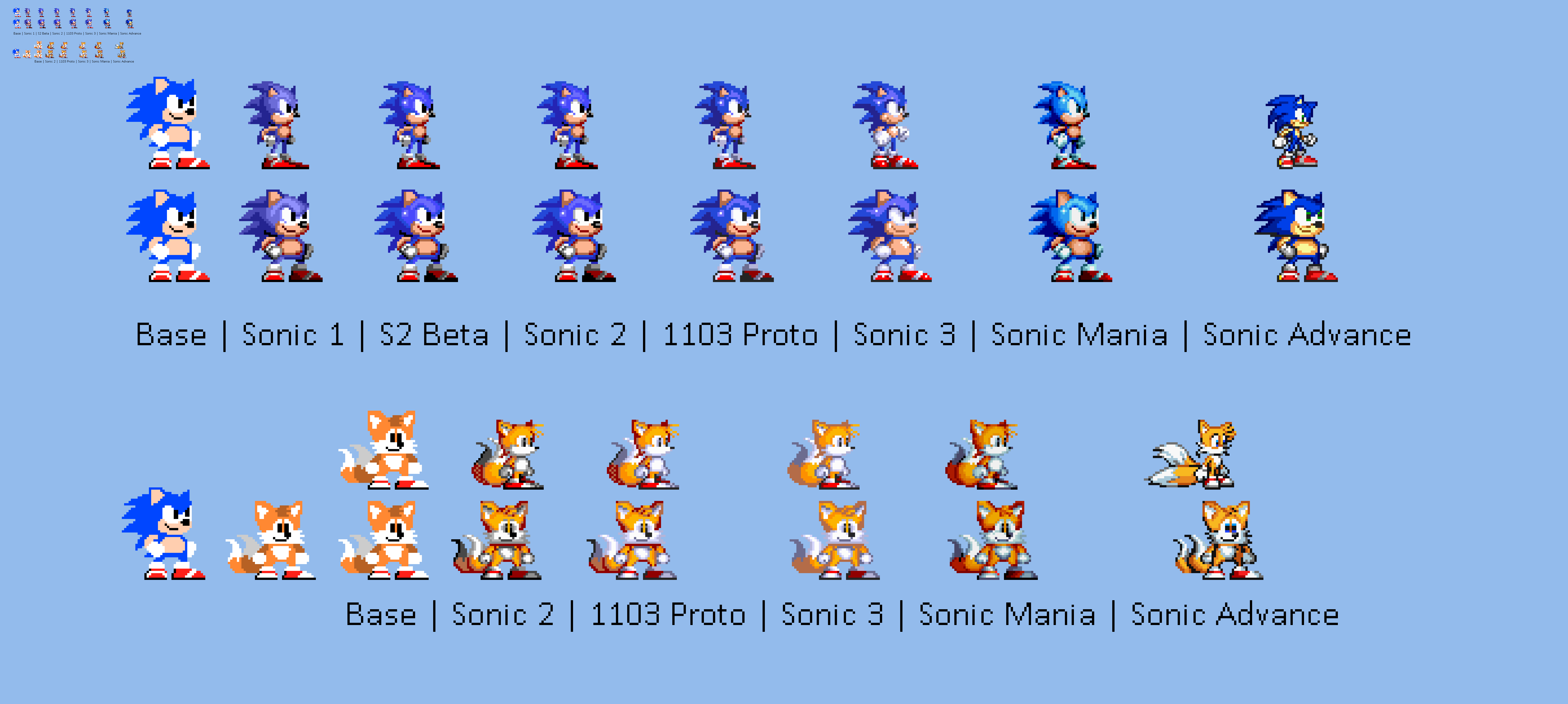 Sonic 2 - Updated Sprite by LiamTheYoshi on DeviantArt