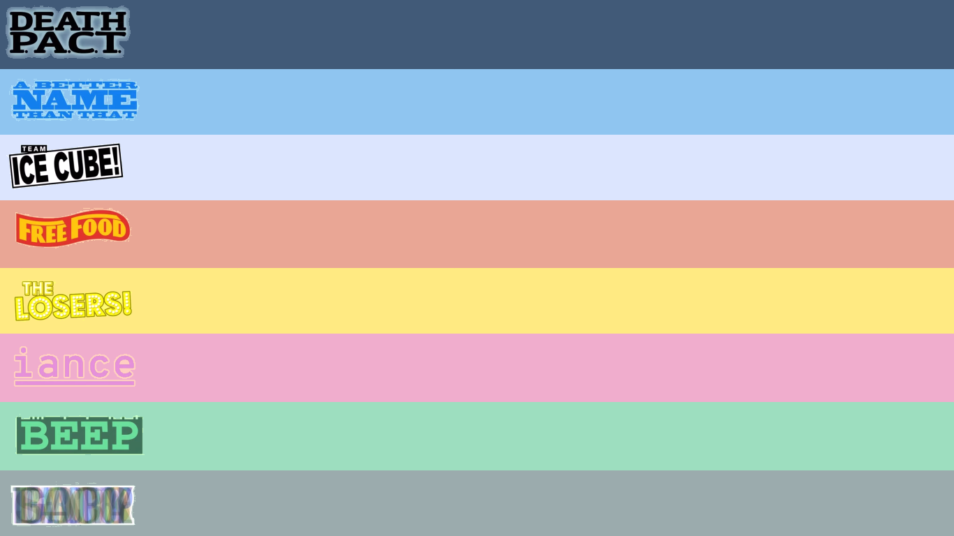 8 Team Colors in BFB Pre-Split Season 4a V2 by Abbysek on DeviantArt