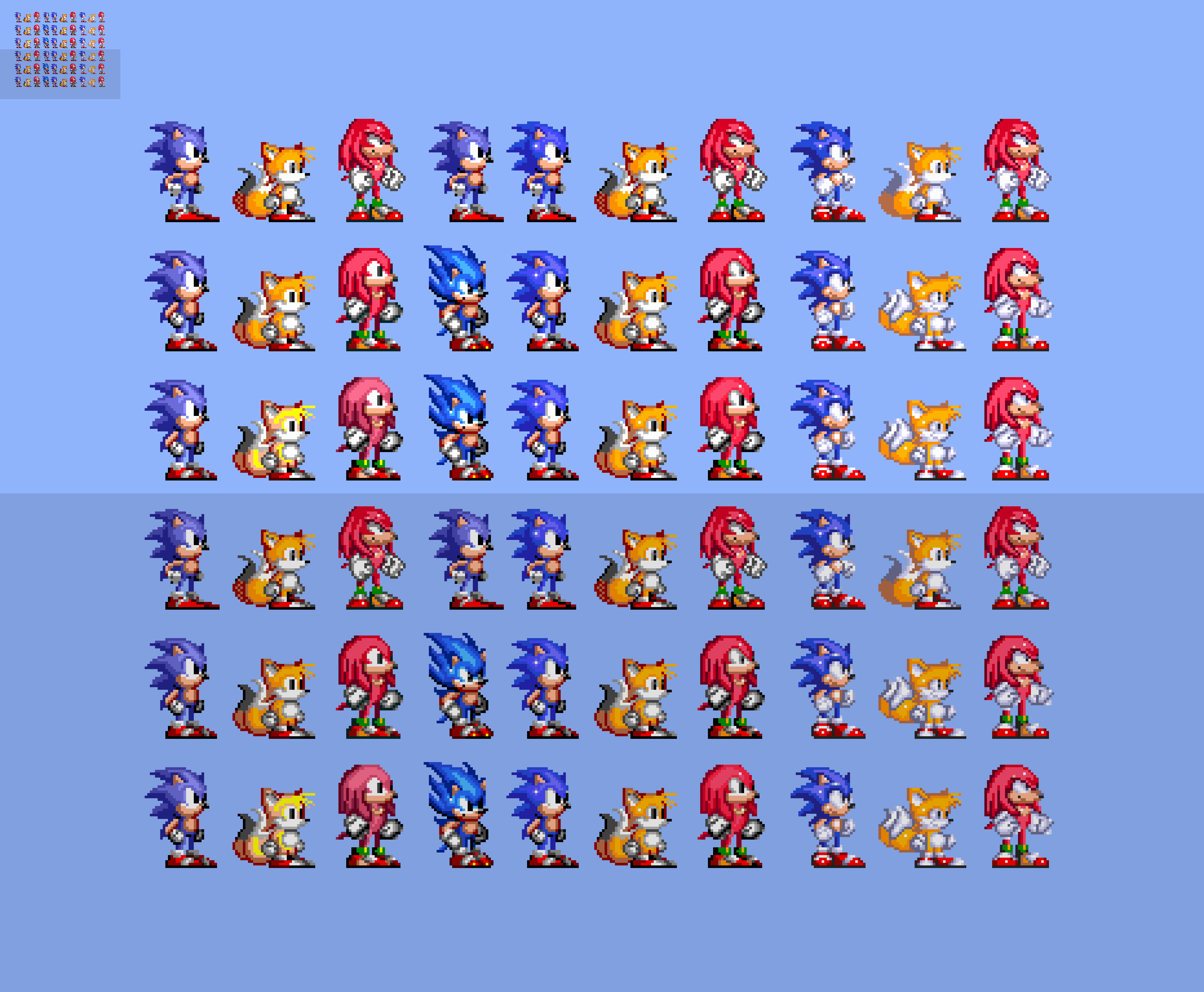 10x Sonic 2 Remade - Majin Sonic Sprite 2 by Abbysek on DeviantArt