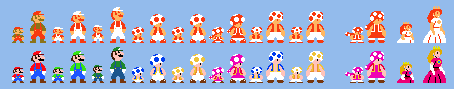 SMM2 SMB1 Conversion Players Origins but Modern Co by Abbysek on DeviantArt