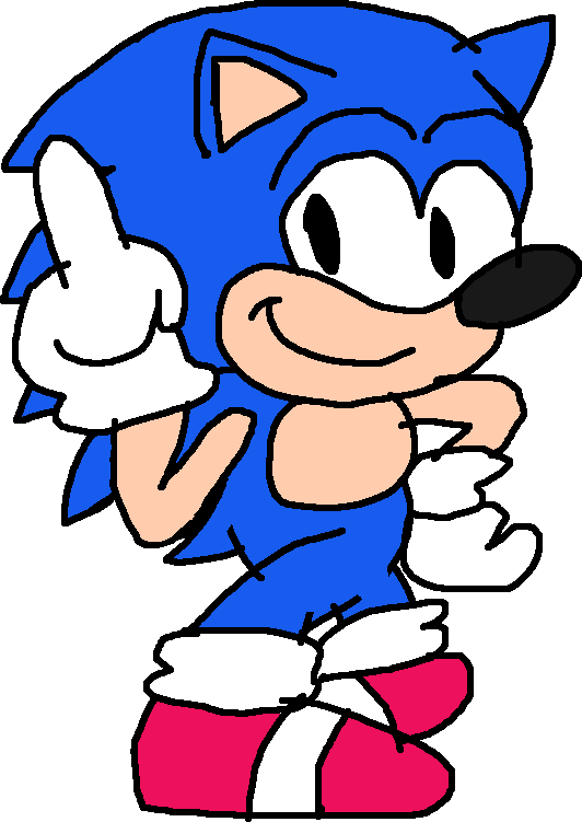 Sonic the Hedgehog 2 (sprite redo) by bayycon on Newgrounds