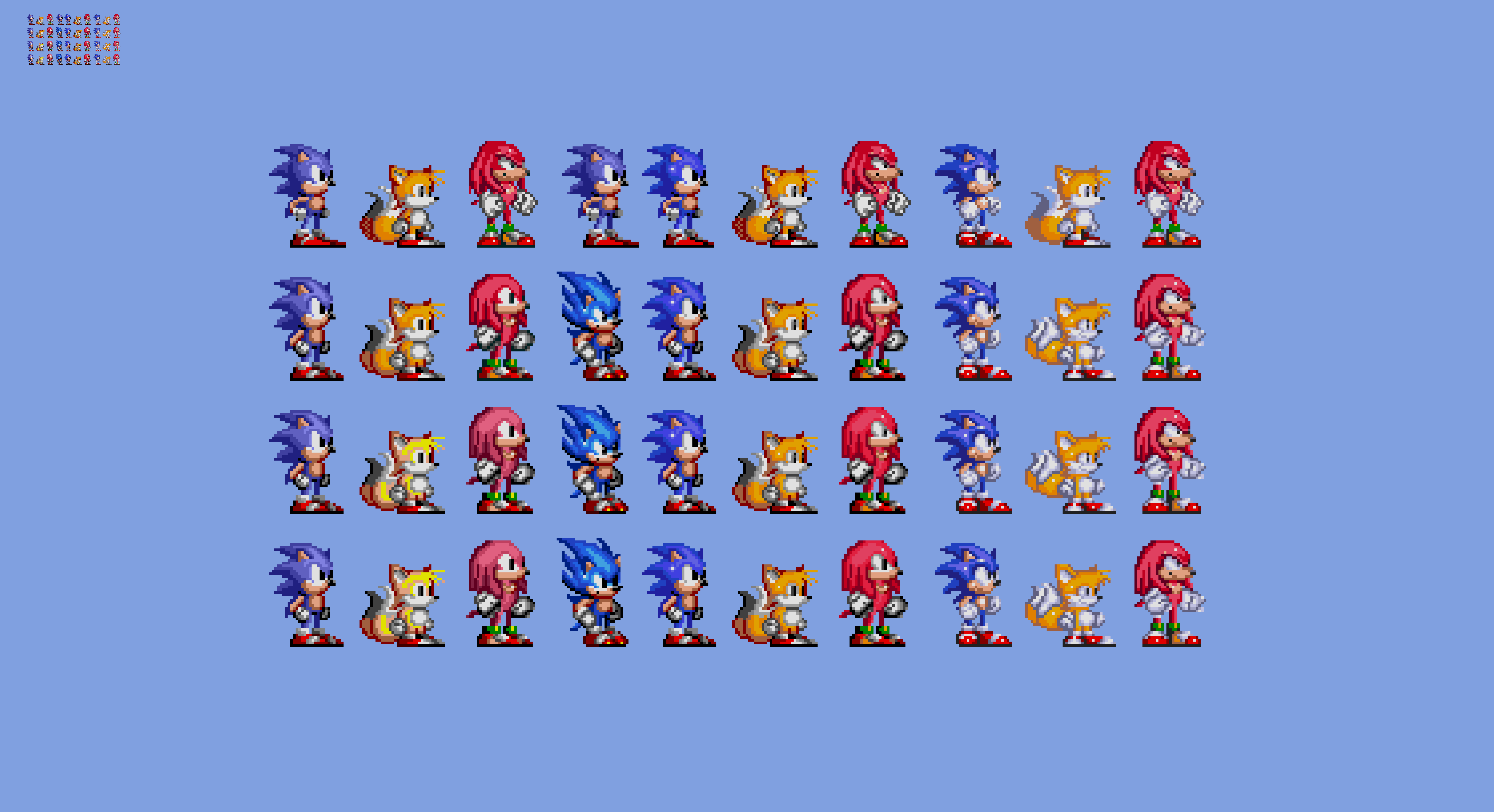 Axanery on X: Sonic Origins Plus' new Special Stage sprites for
