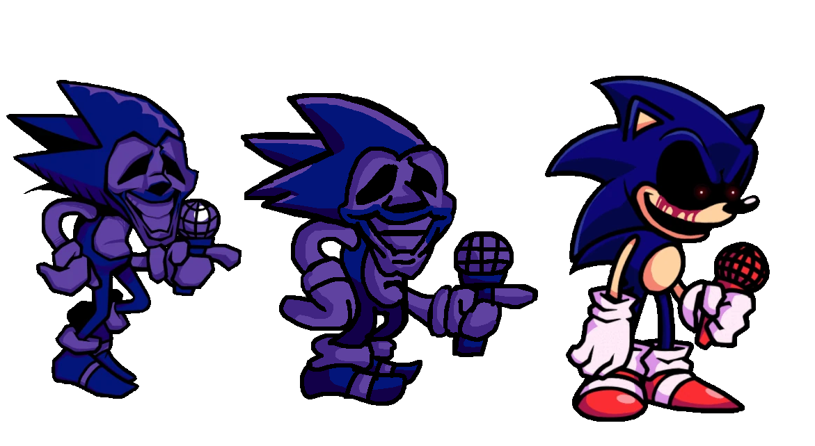 So I attempted an HD style of an FNF character and because of the new  update to Vs Sonic.EXE, I did the new Majin Sonic Design :) btw sorry if  it's bad