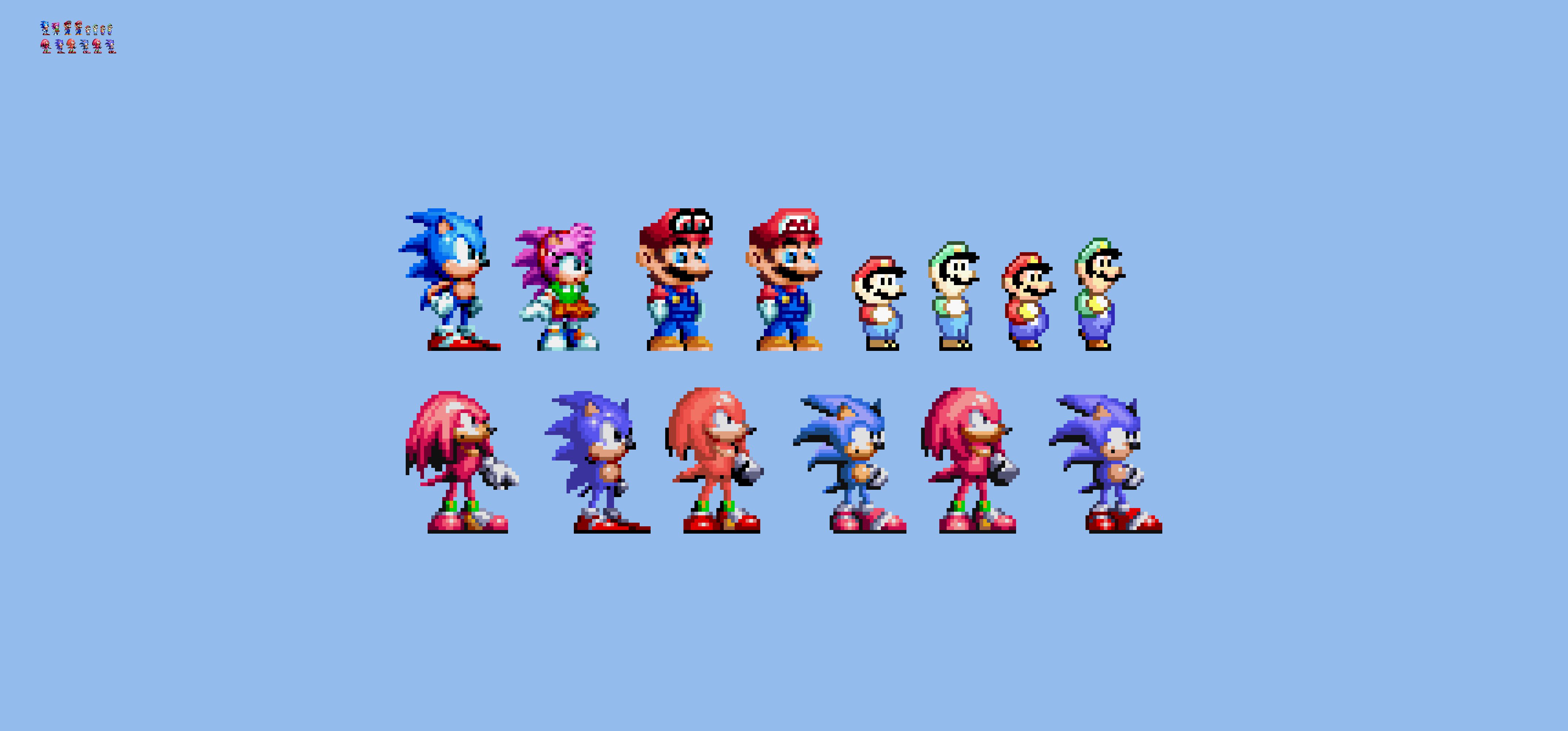 10x Sprite - Now it's Sonic Mania 2 as Sonic 2 Man by Abbysek on DeviantArt