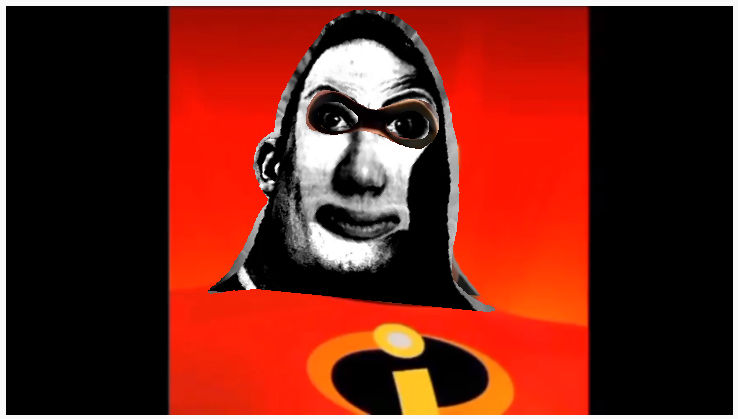 Mr Incredible Becoming Canny But It's Only The 9th Phase Of Canny (Even  More Extended) 