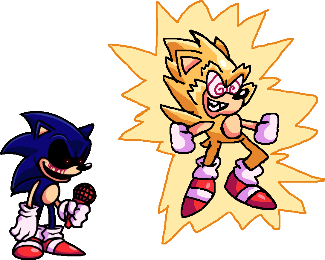 FNF - Fleetway Sonic vs SUPER BF (Full Combo)(Vs Sonic.Exe EXTRAS)