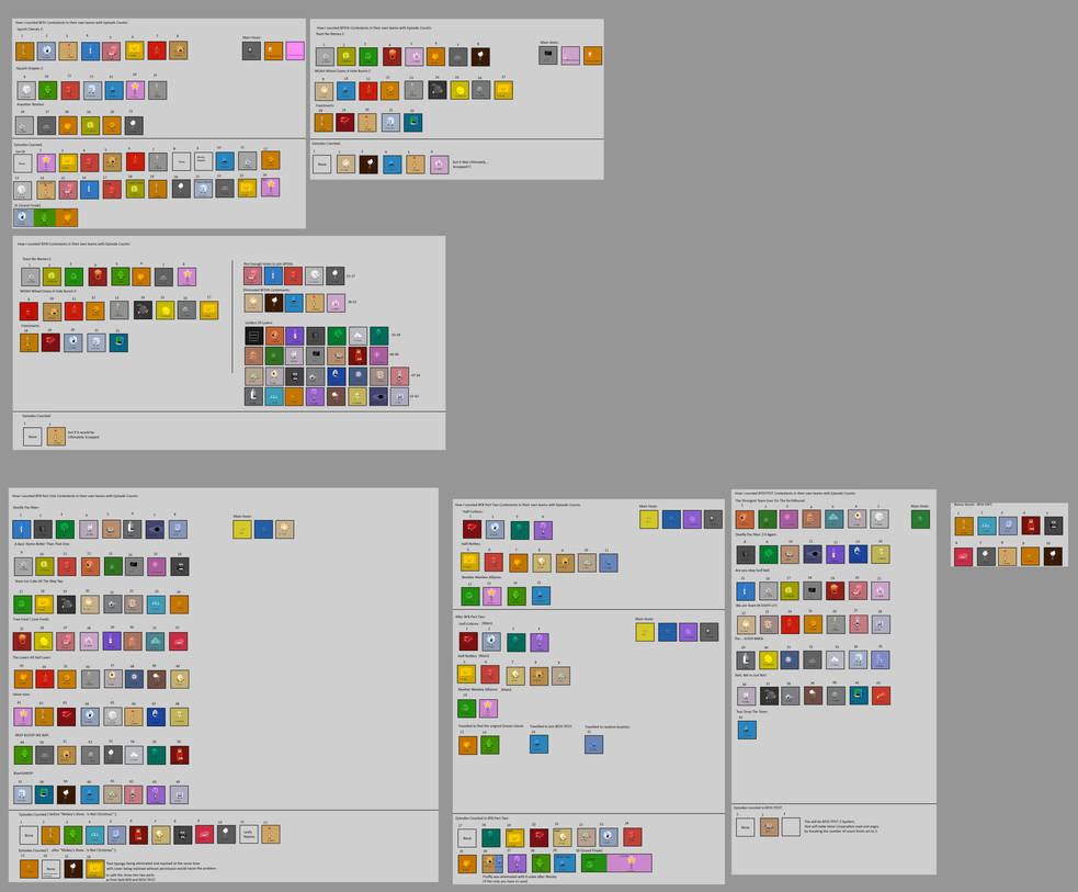 Bfdi Numbers Color Code How I counted BFDI Series Contestants in their own by Abbysek on DeviantArt