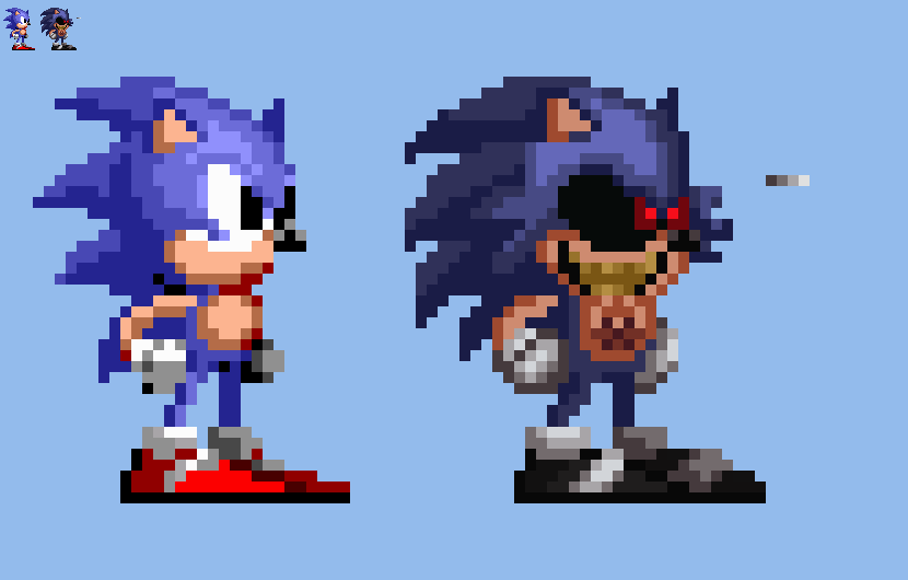 Lord x sprites Sonic.EXE PC PORT by evgeniimurin on DeviantArt