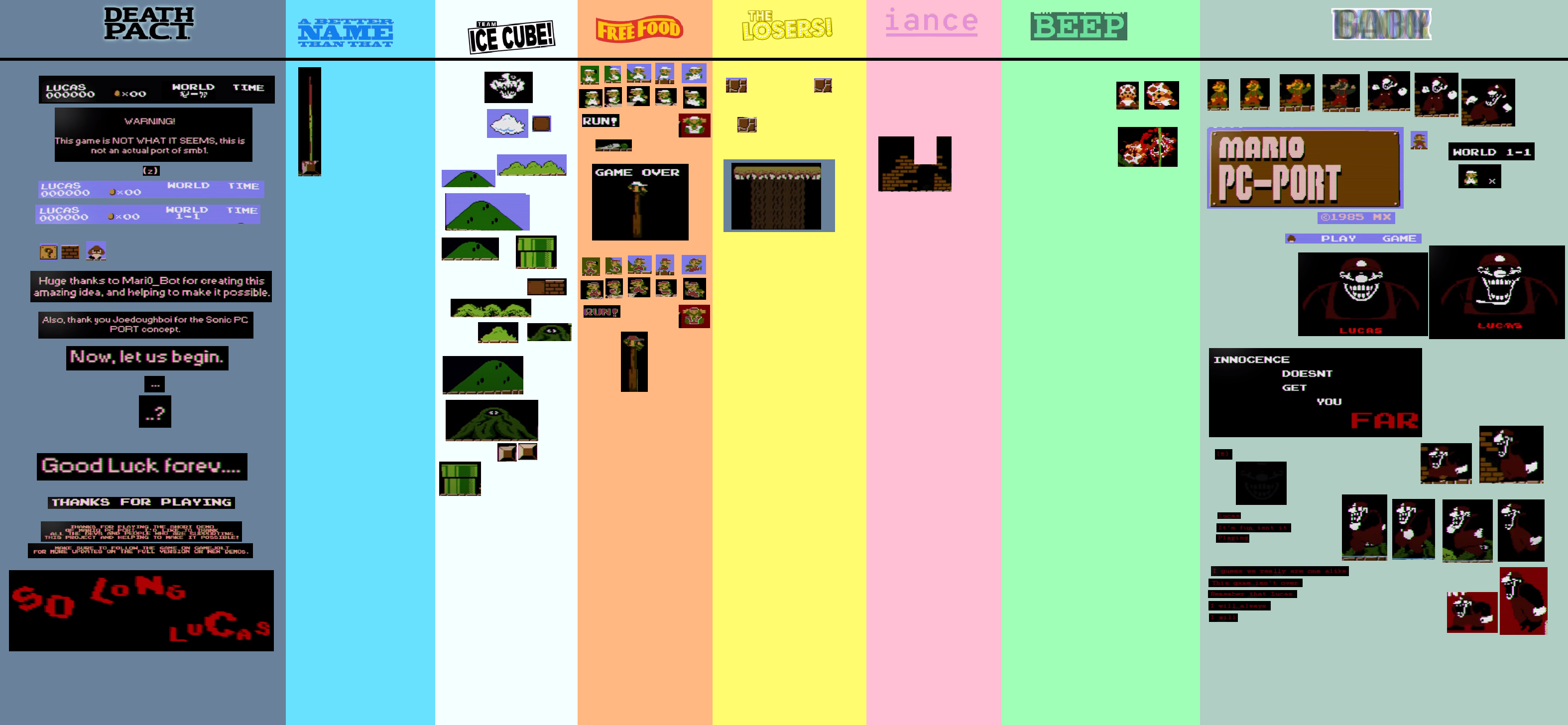 Mario '85 PC Port Sprite Rips but uses BFB Team Co by Abbysek on DeviantArt