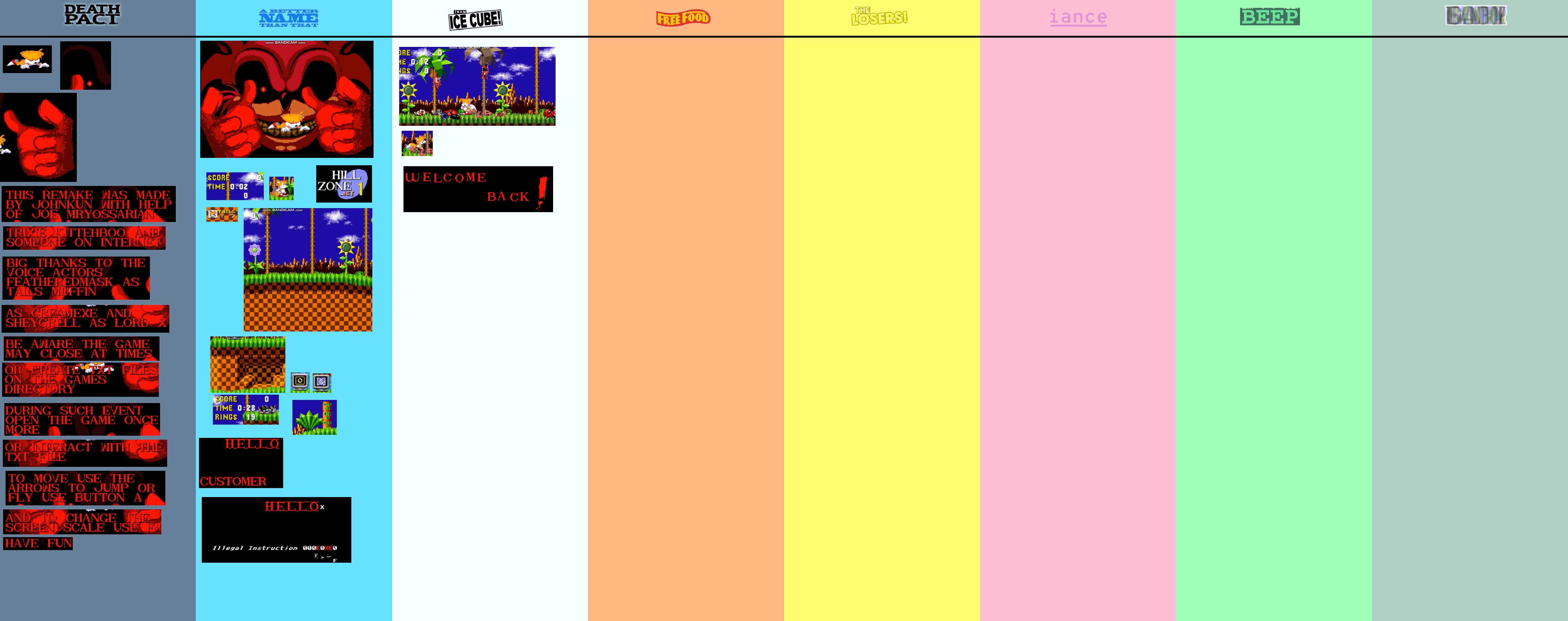 Sonic.exe PC Port Sprite Rips but uses BFB Team Co by Abbysek on DeviantArt