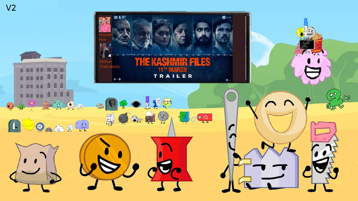 BFDI TPOT Team8s! watches THE KASHMIR FILES Traile by Abbysek on DeviantArt