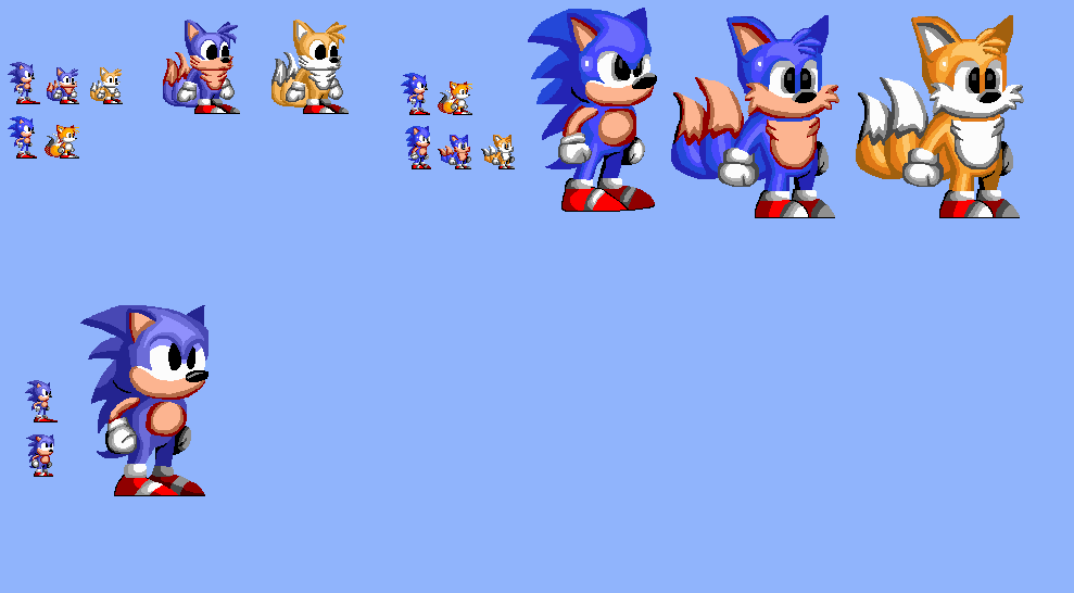 Sonic 2 - Updated Sprite by LiamTheYoshi on DeviantArt