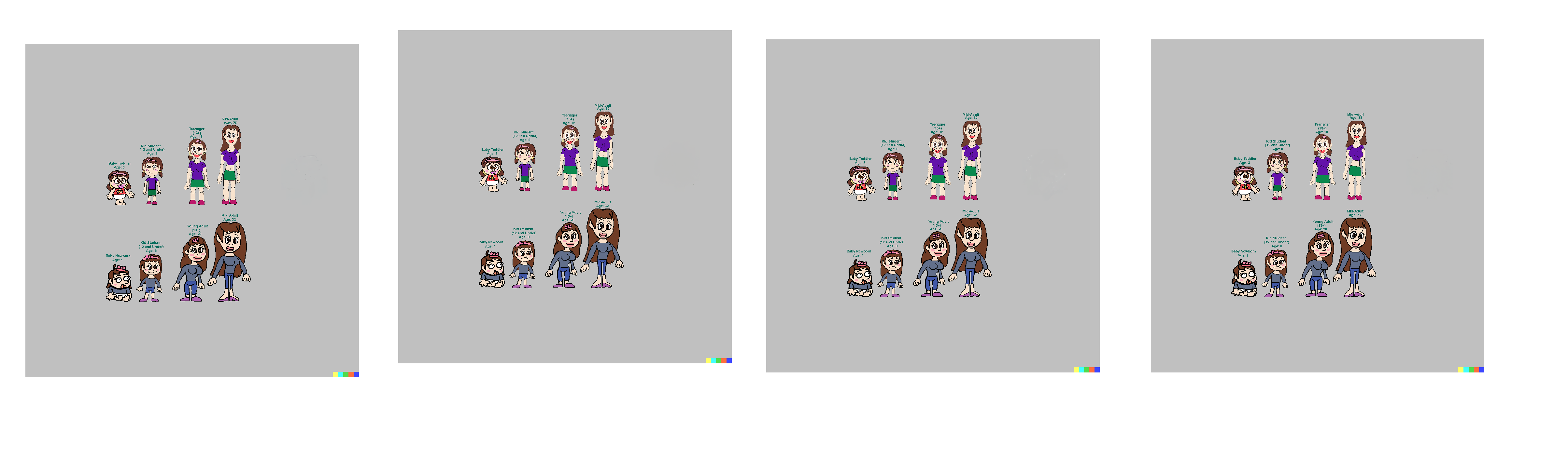 Woman Evolution Deviantart DALL-E Collection - Woman Age Evolution by Abbysek on DeviantArt