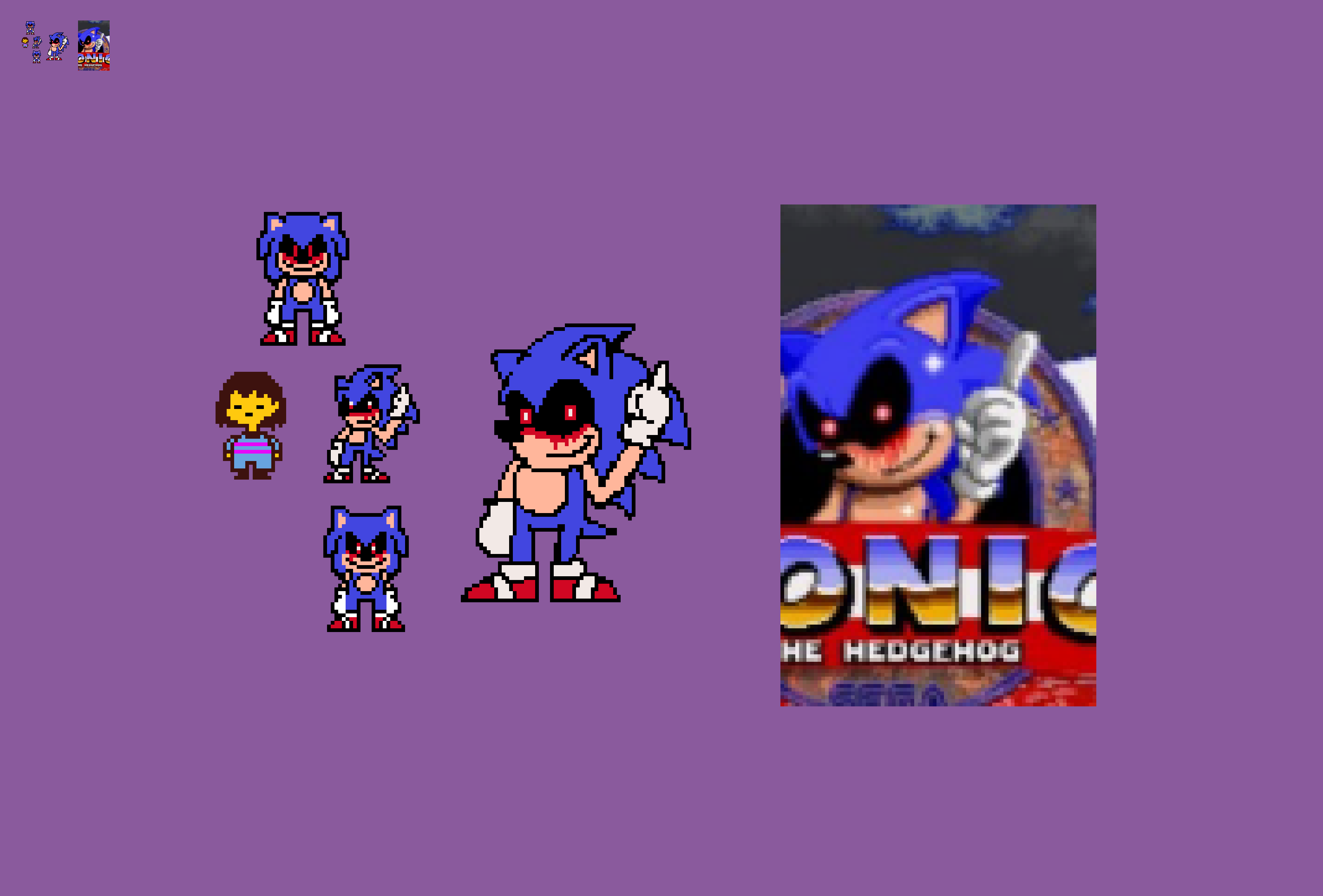 Sonic 2.exe or Sonic.exe 2 - Title Screen Full Bod by Abbysek on DeviantArt