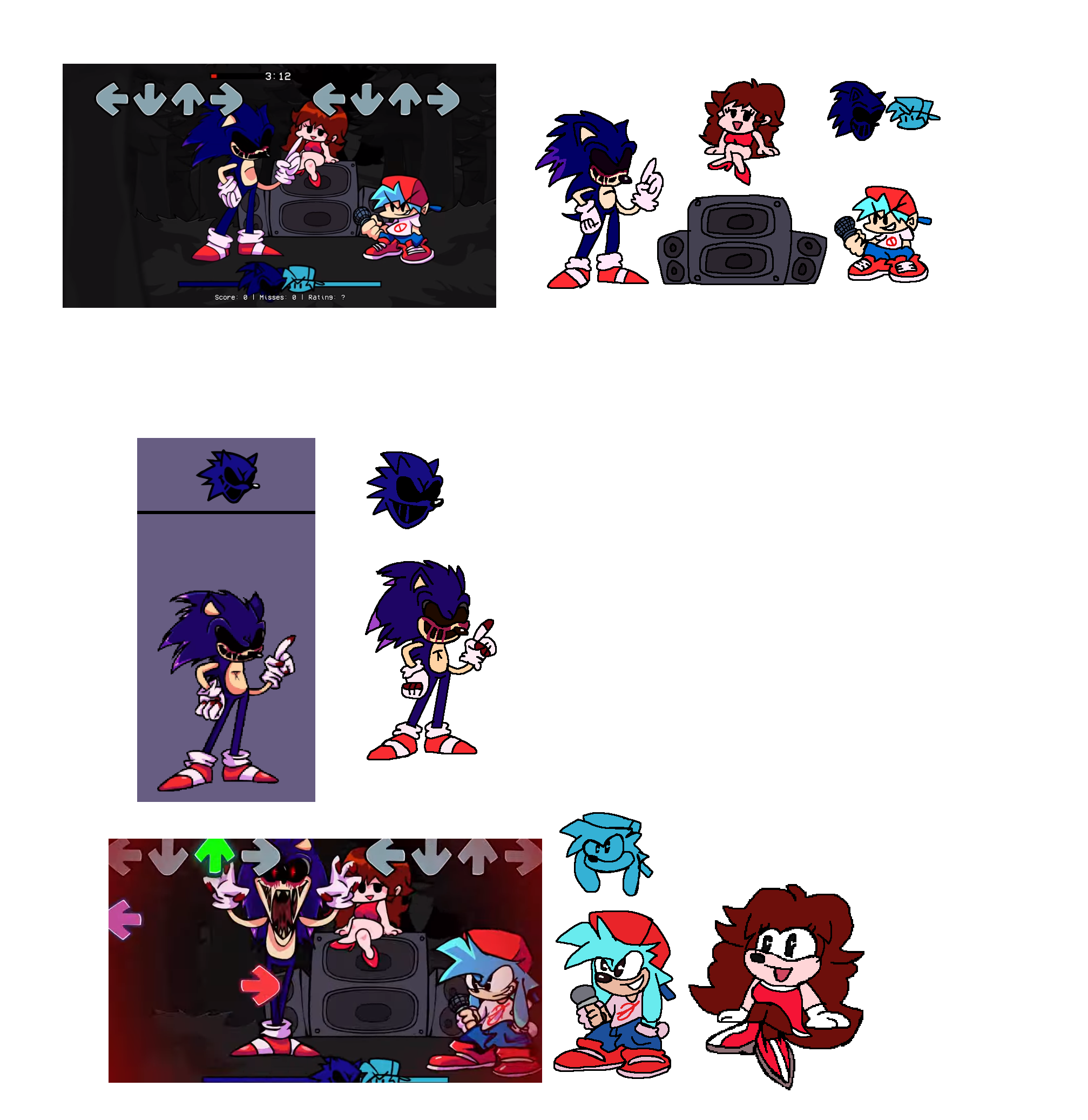 YCR 2011x Sonic.Exe (cooler sprites) 