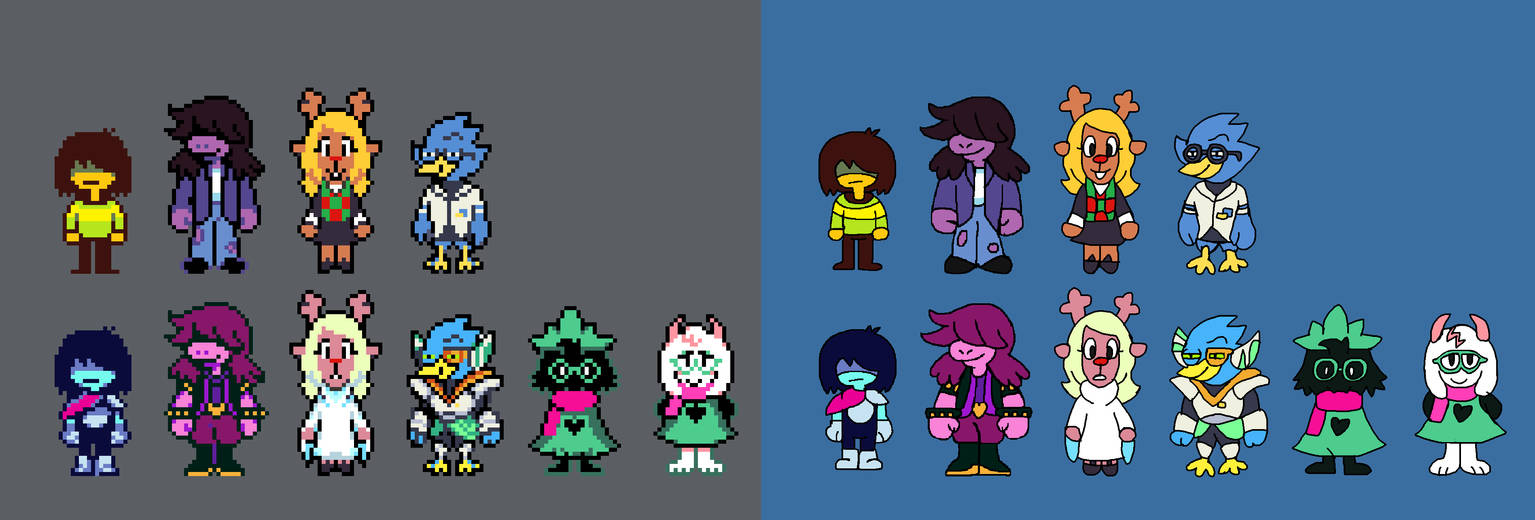 Retraced Deltarune Kris Susie Noelle Berdly Ra By Abbysek On DeviantArt retraced-deltarune-kris-susie-noelle-berdly-ra-by-abbysek-on-deviantart