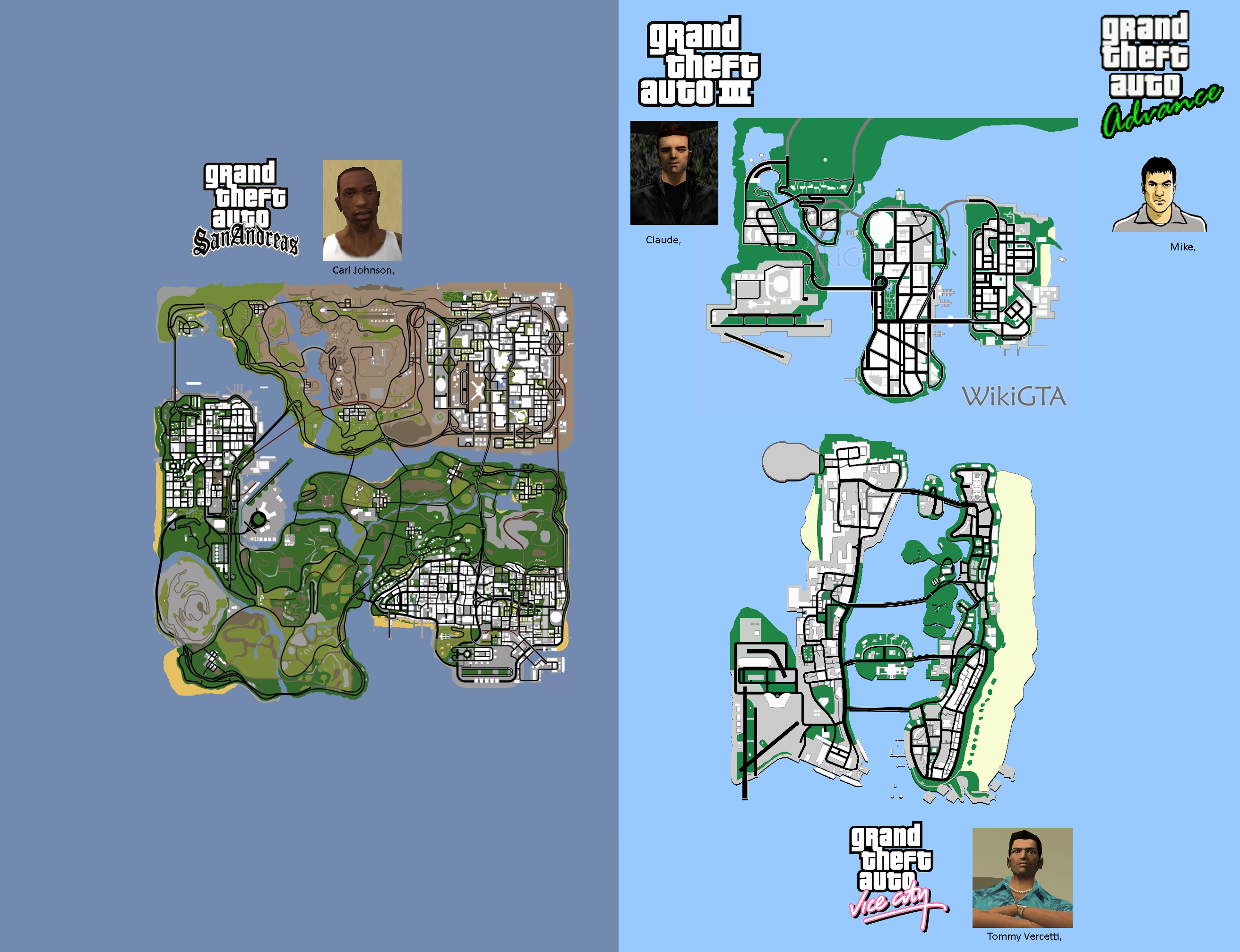 Gta Advance Map