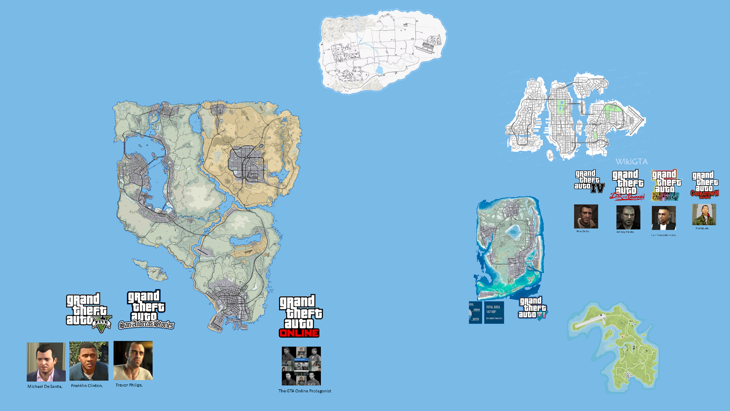 Grand Theft Auto 3  100% Completion Reference Map by VGCartography on  DeviantArt