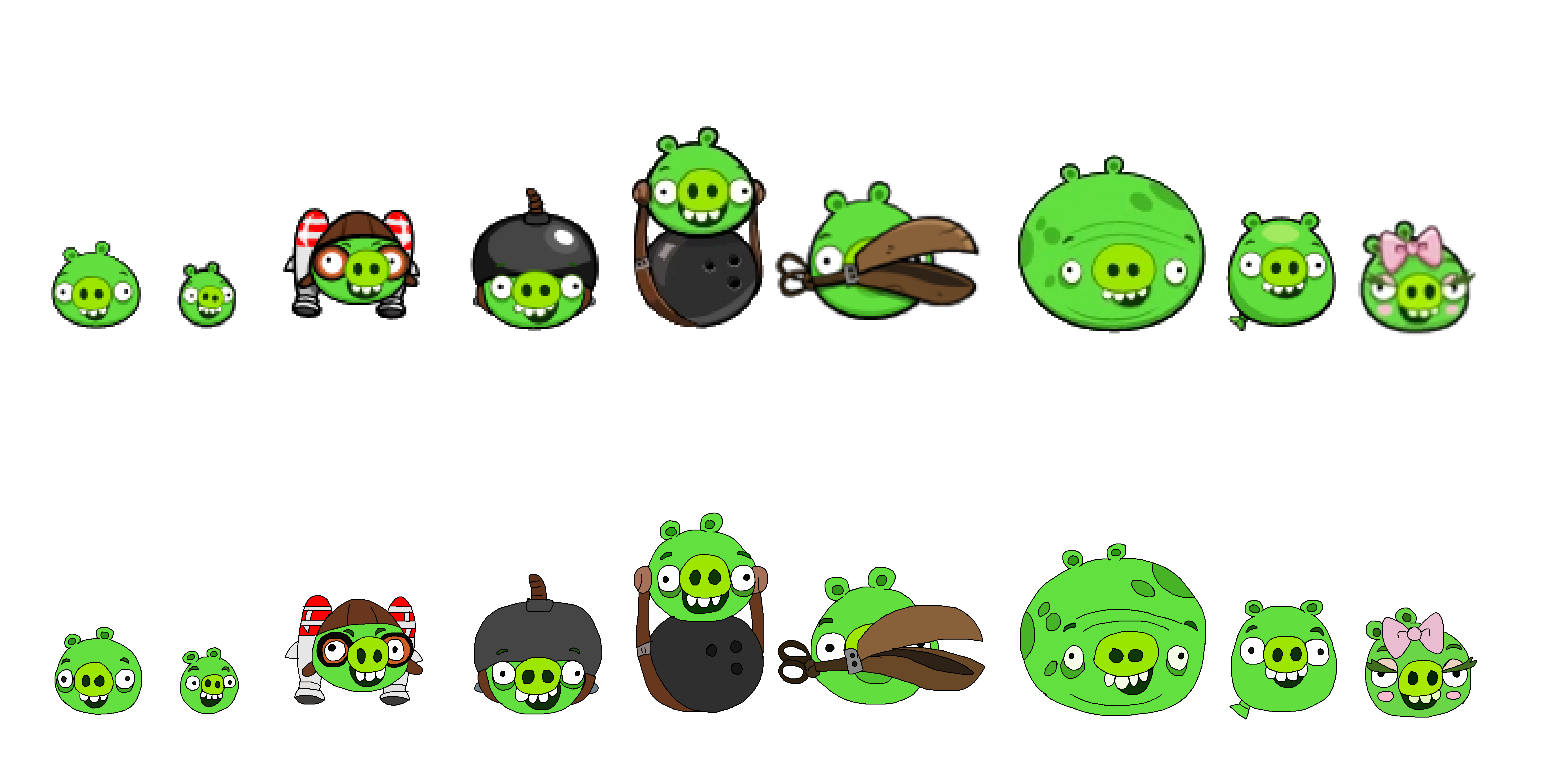 HD Angry Birds Flock But Golden King Pig Level By Abbysek On DeviantArt hd-angry-birds-flock-but-golden-king-pig-level-by-abbysek-on-deviantart