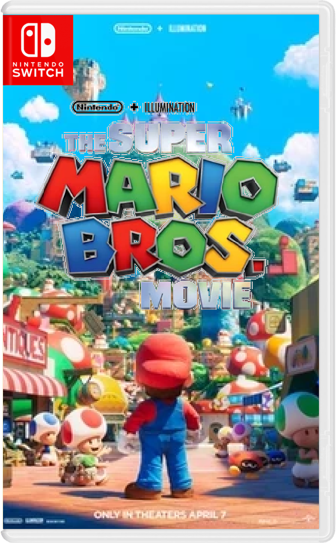 Switch Mario The Super Mario Bros Movie Custom Nintendo Switch by Abbysek on DeviantArt