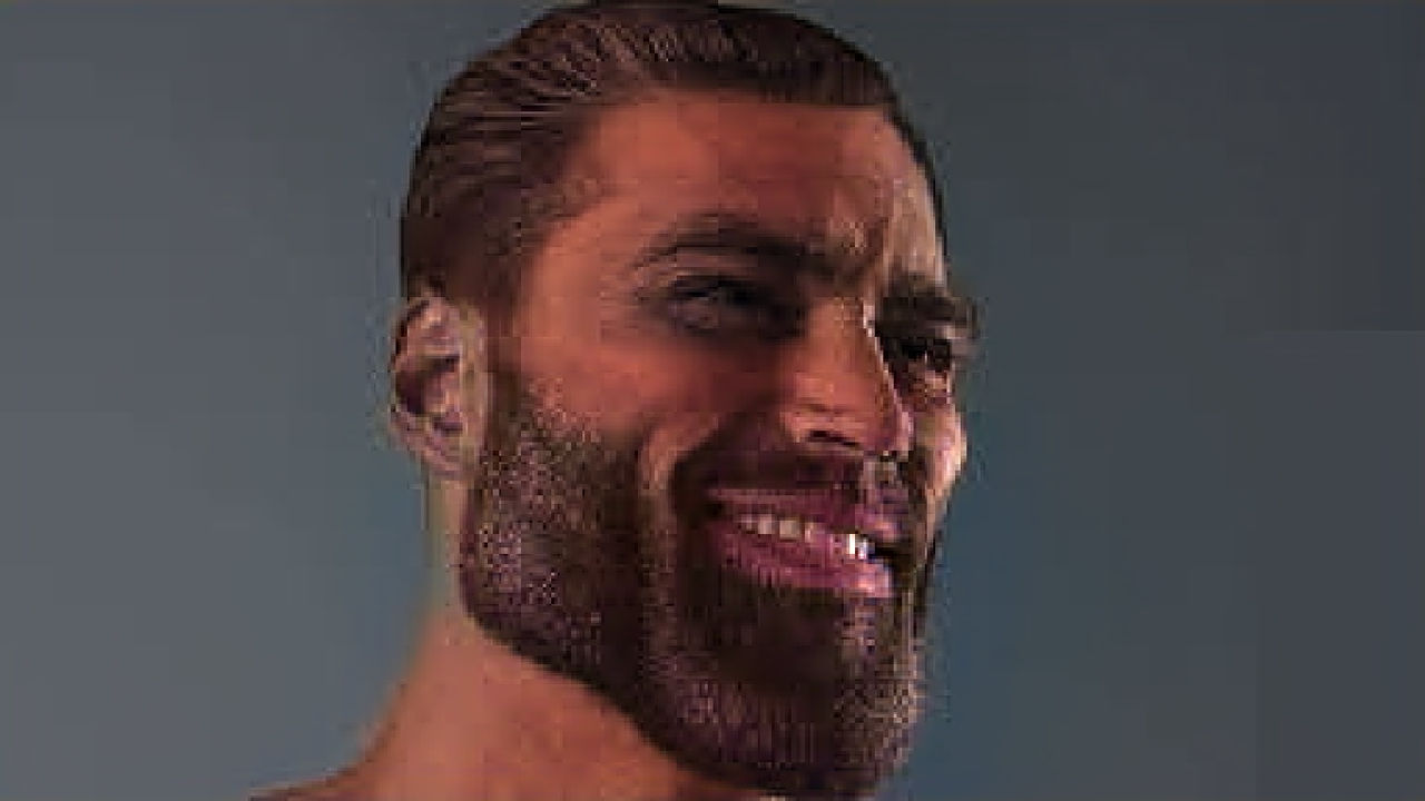 Gigachad Two Colored by Abbysek on DeviantArt