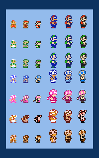 V2 Custom Super Mario Maker 2 Sprites - SMB2 and S by Abbysek on DeviantArt