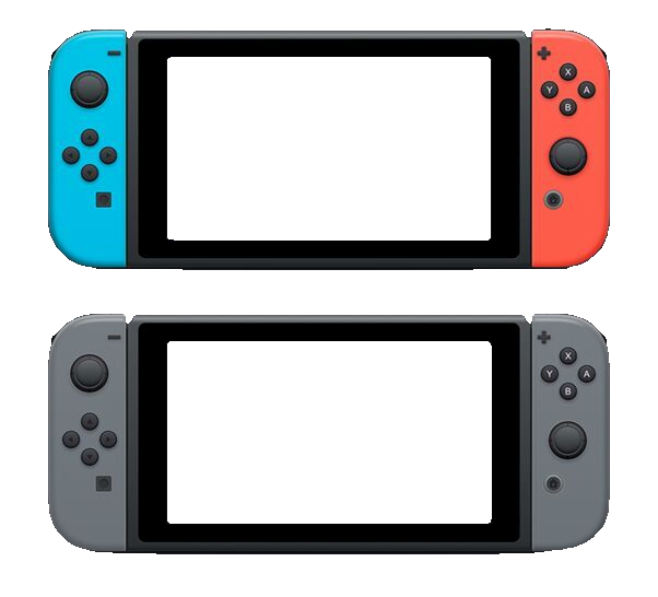 Nintendo Switch Template 2 Transparent by Abbysek on DeviantArt