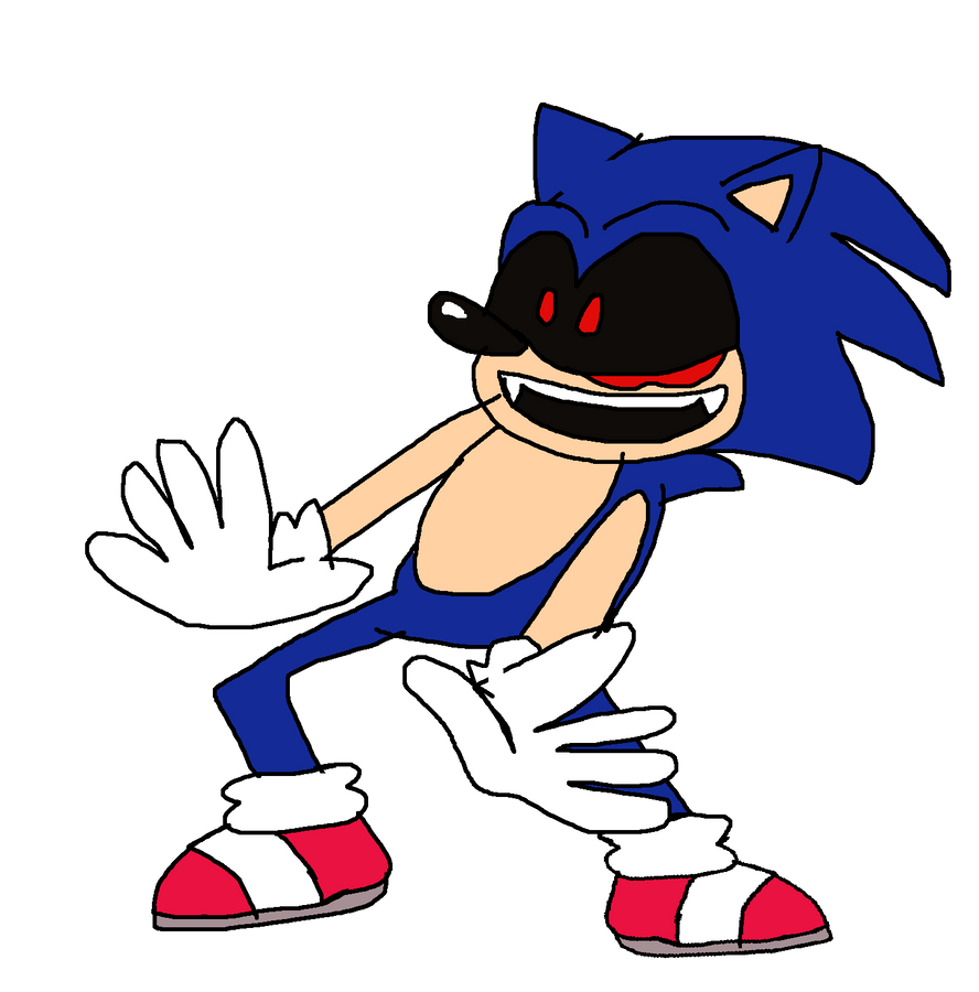 Sonic.exe Character's Spooky Month Dance Frame 2 by Abbysek on DeviantArt