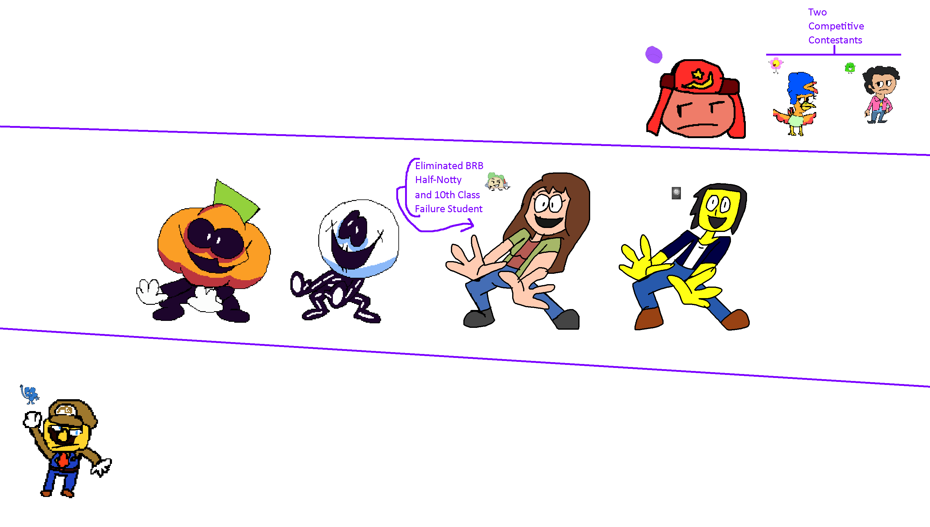 The Ultimate Sr Pelo's Spooky Month Styled Cast an by Abbysek on