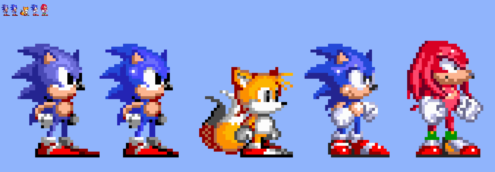 Angie's Sonic sprites/edits (UPDATE for 1.5) [Sonic the Hedgehog