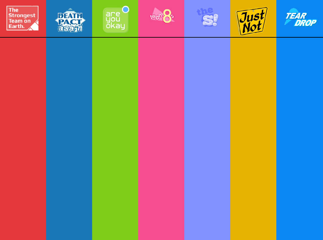 8 BFB Teams and 7 BFDI TPOT Teams 2 - Template by Abbysek on DeviantArt