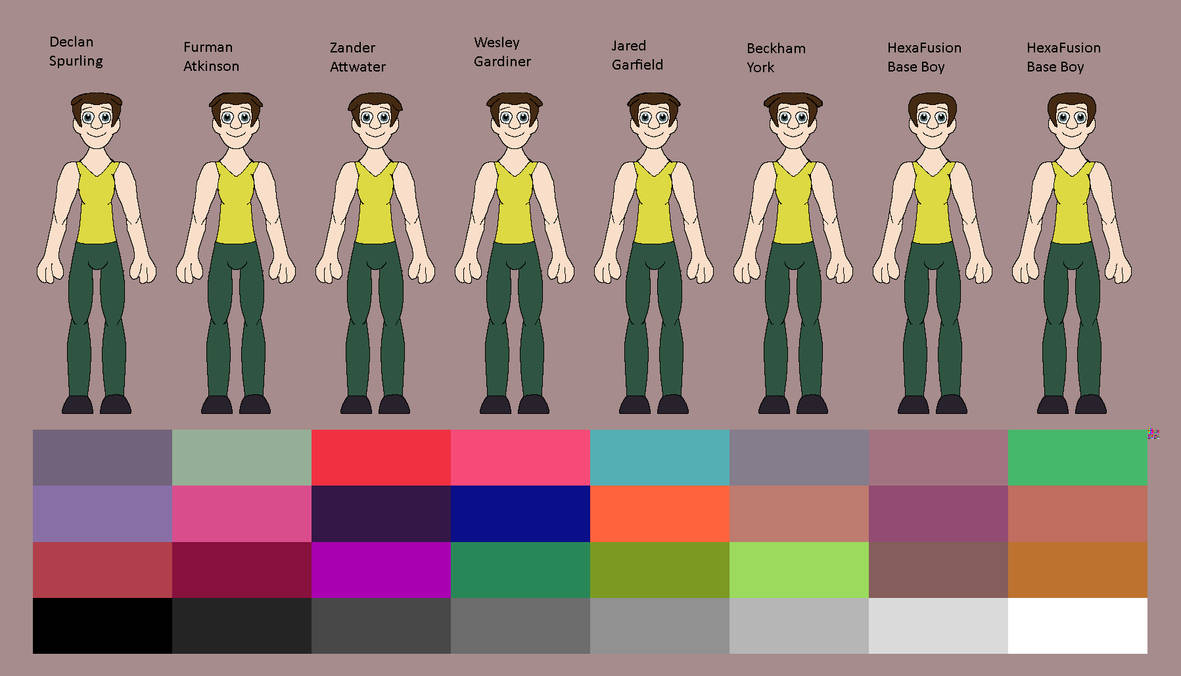 Boya Base Six boys with two bases, he wears his clothes 3 - by Abbysek on DeviantArt