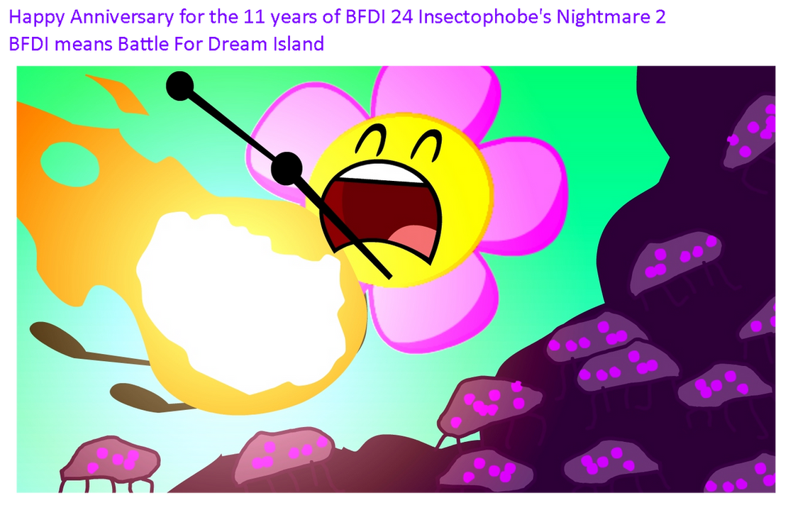Bfdi Community Posts Happy Anniversary for the 11 years of BFDI 24 Inse by Abbysek on DeviantArt
