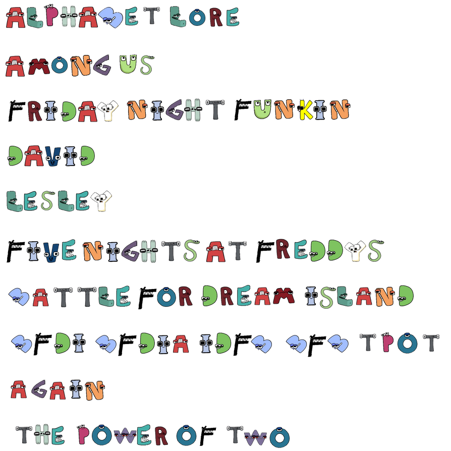 Alphabet Lore Text - Alphabet Lore Text STOCKTALES by Abbysek on DeviantArt