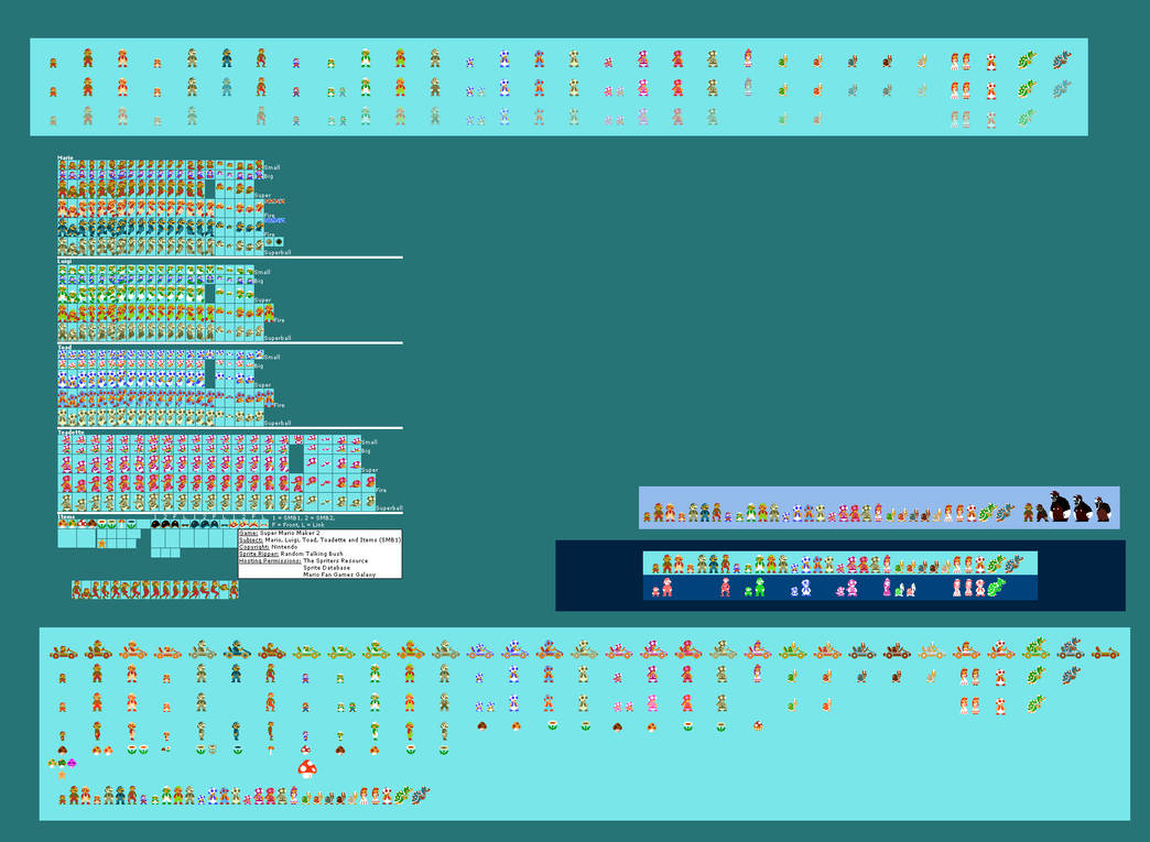 SMB1 in the mix of NES and SMM2 with Askywalker's by Abbysek on DeviantArt